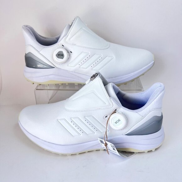 Adidas Solarmotion BOA 2 White Golf Shoes Spikeless Golf  Women Size 8.5 - Picture 1 of 12